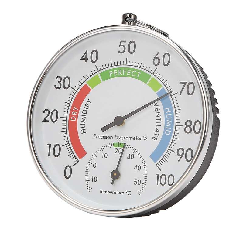 Temperature and Humidity Analog Indicator Indoor Outdoor Thermometer Hygrometer L15