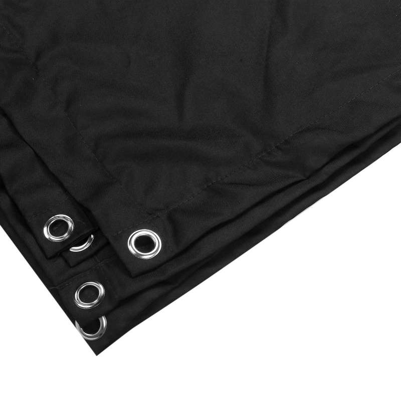 Temporary Blackout Blind Curtain for Window Adjustable Sucker Shade Drape Thermal Insulated Noise R