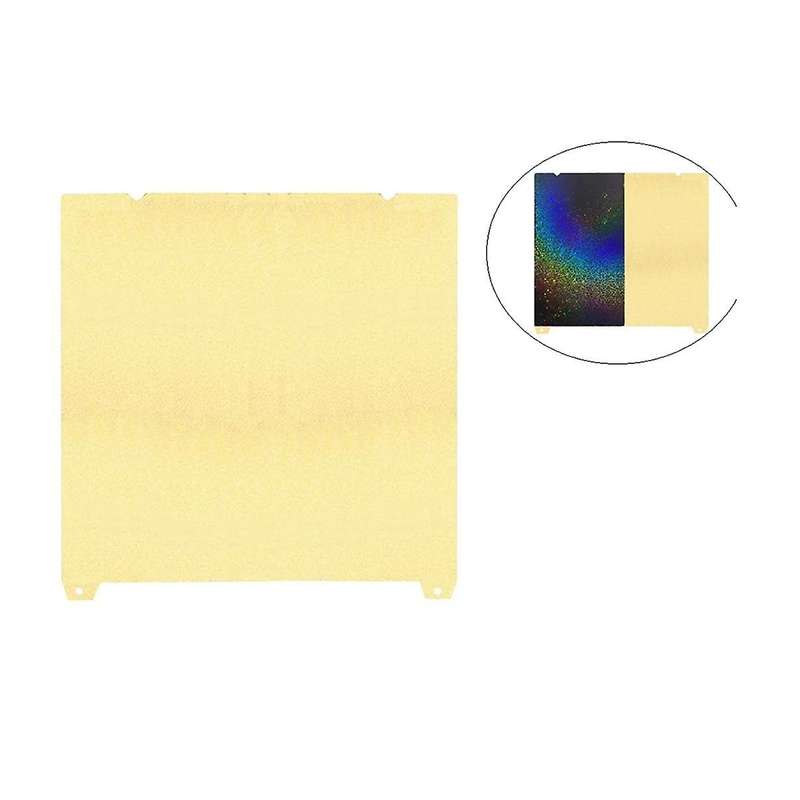 Textured PEI Build Sheet Smooth PEY Plate with Position Slot 235X235mm Spring Steel Print Bed for K