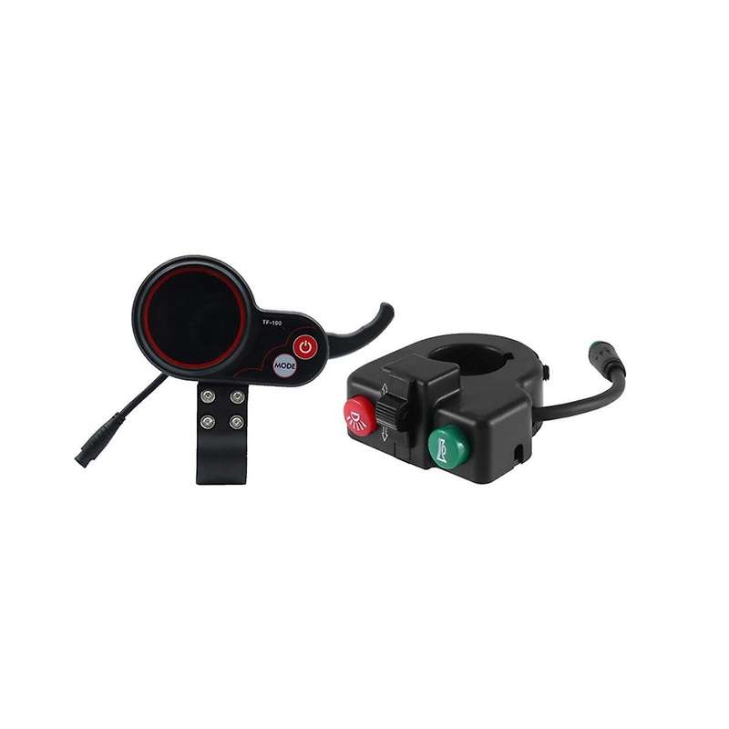 Tf-100 Lcd Display Meter Is Suitable for Kugou Electric Scooter Bicycle Modification, 6 Pins