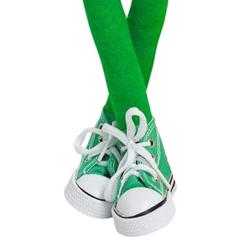 The Christmas Elf Doll Decorations,Handmade Hip Hop Elf Figure Home Party Christmas Decorations Orna
