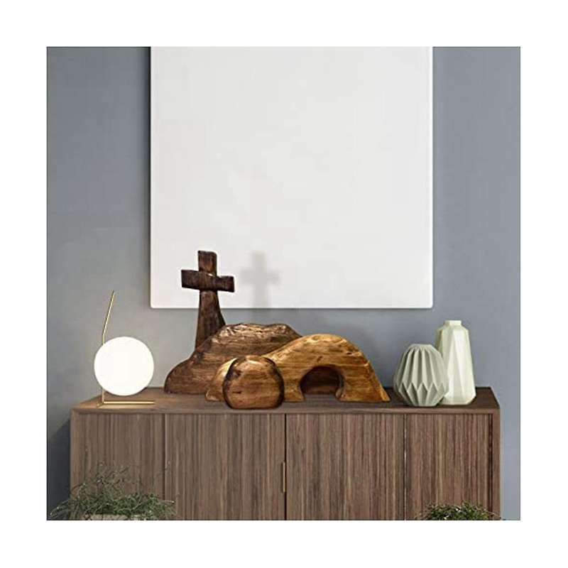 The Empty Tomb Easter Scene and , Wooden Easter Tomb Scene Decoration, Wood Easter Rebirth Decor