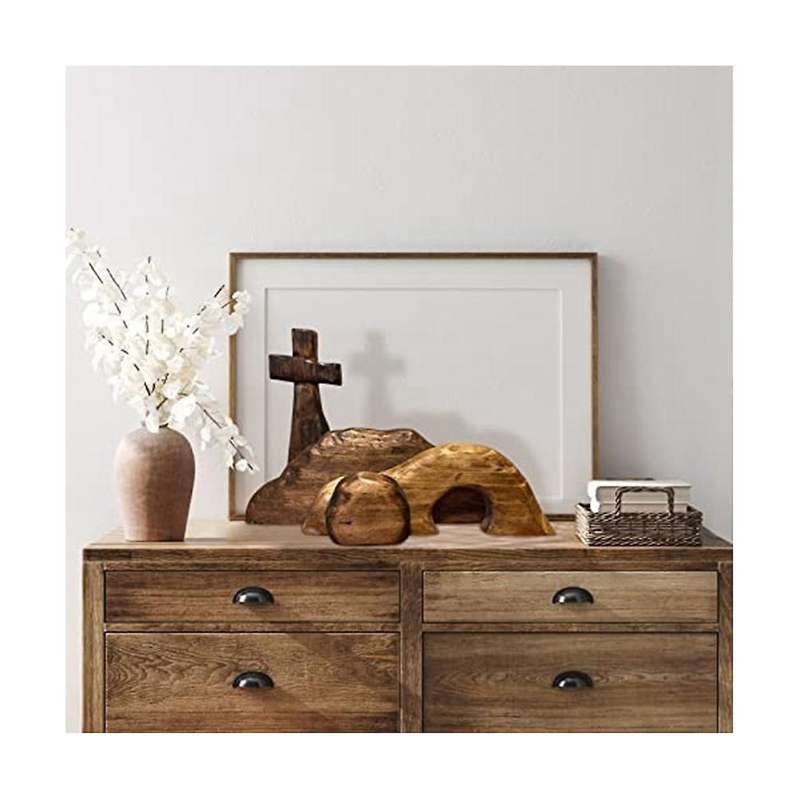 The Empty Tomb Easter Scene and , Wooden Easter Tomb Scene Decoration, Wood Easter Rebirth Decor