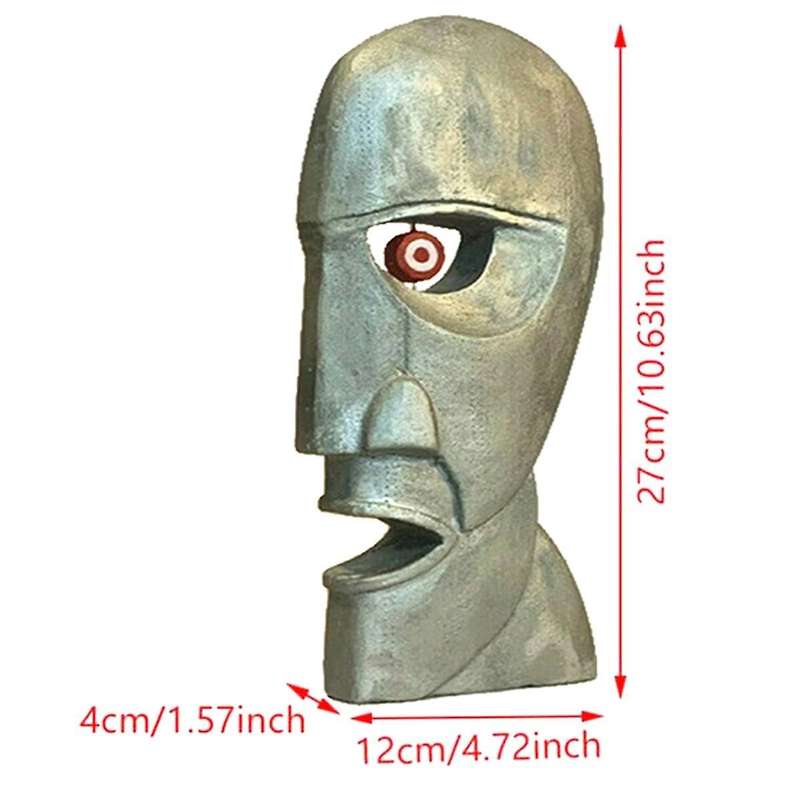 The Division Bell Head Statue Creatives Resin Statue Decorative The Division Bell Head Sculpture Orn