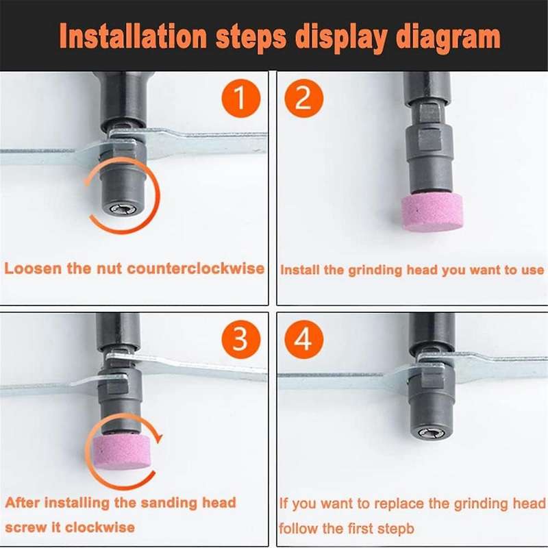 The Extended Pneumatic Polishing Machine is Used to Remove Welding Spots and Rust Spots on Metal Pr