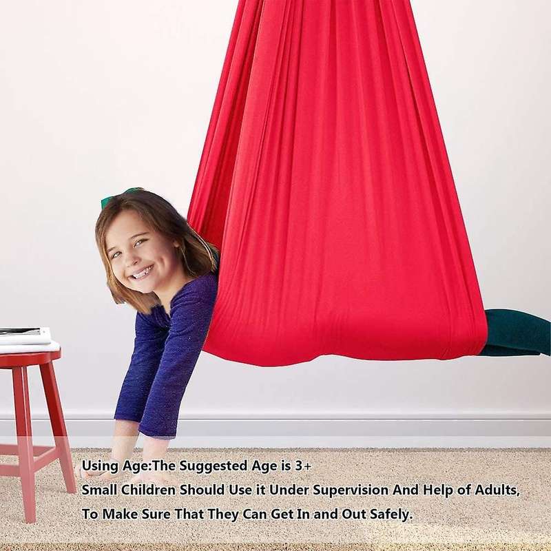 Therapy Swing Hanging Hammock Swing Cuddle Indoor Outdoor Hammock for Children Sensory Integration