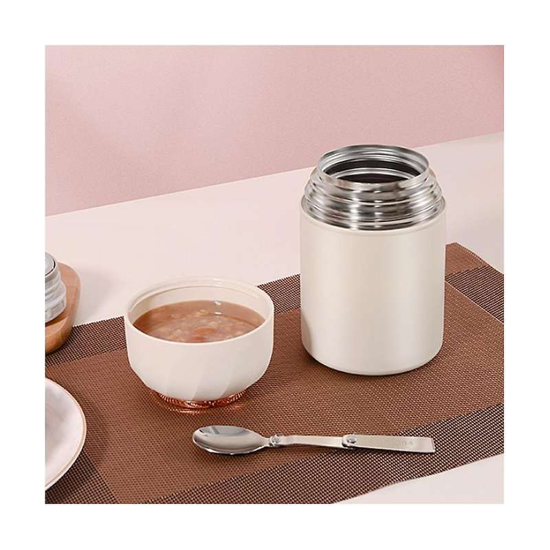 Thermal Container, 500ml Stainless Steel Warming Container, Food Thermal Lunch Box, Thermal Mug, Fo
