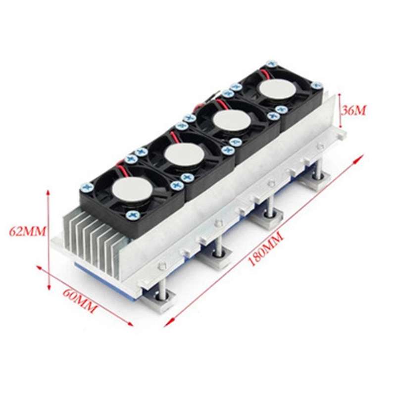 Thermoelectric Peltier Refrigeration Cooler Dc12v 30a Semiconductor Conditioner Cooling System Acce