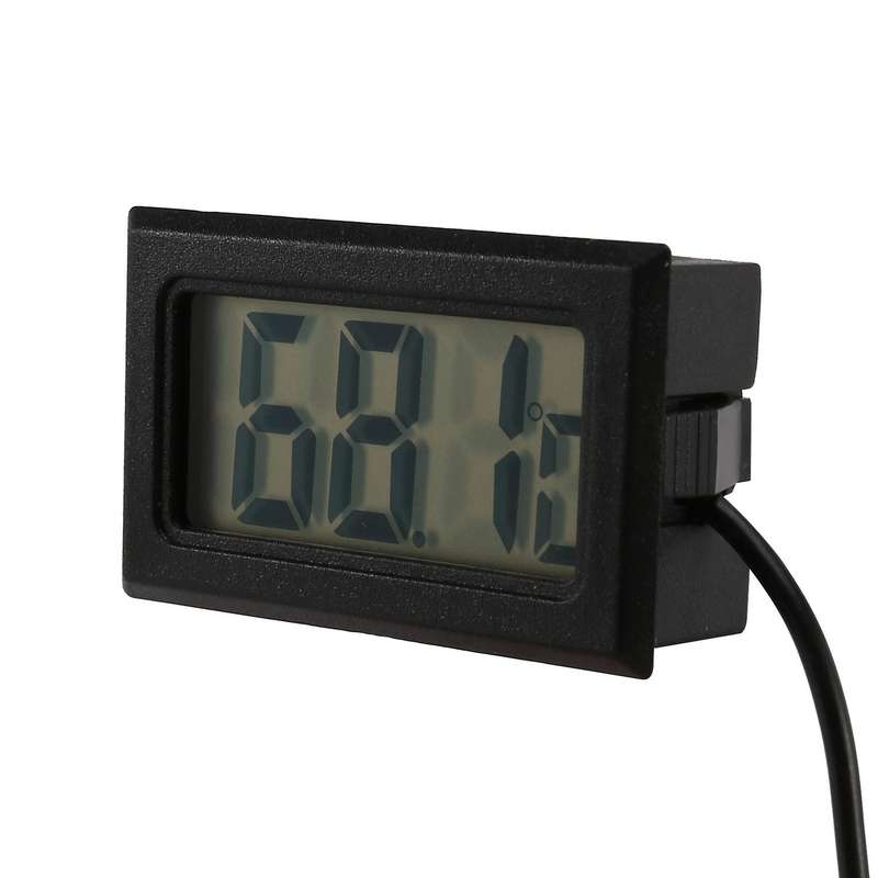 Thermometer digital LCD -40 Degrees Celsius + 110 Degrees Celsius Temperature measuring instrument T
