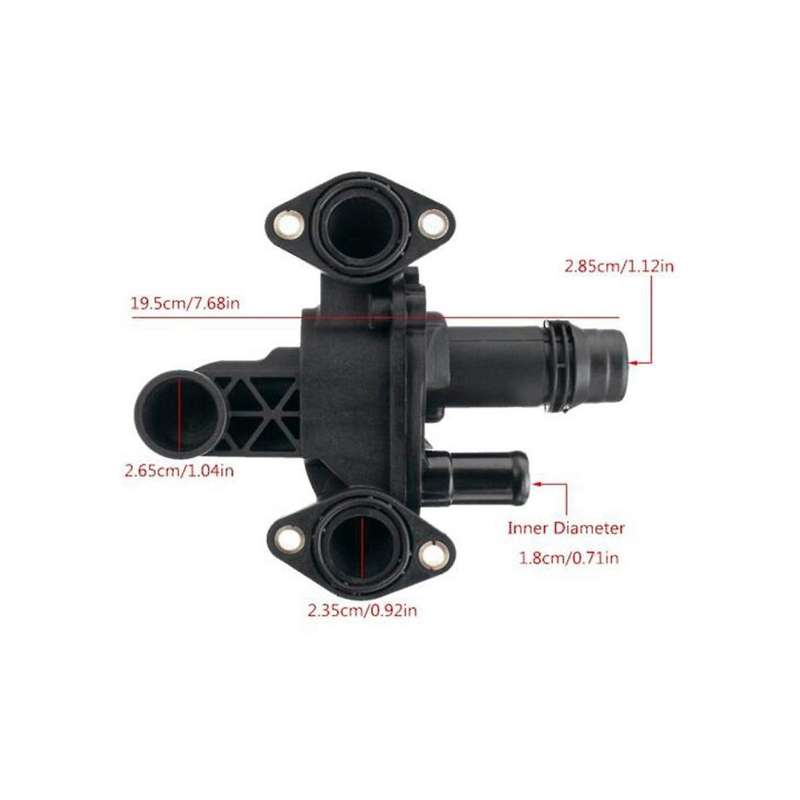 Thermostat Housing Kit for Land Range Sport Lr3 4 for Xf Water Outlet Pipe 4h2q8592bf Lr073372