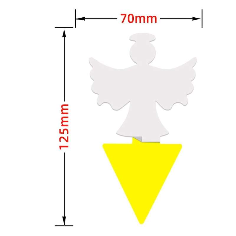 Thick Semi Insect Sticky Fungu Gnats Sticky Yellow Insect Sticky Trap Yellow Sticky Mosquito Trap Pl
