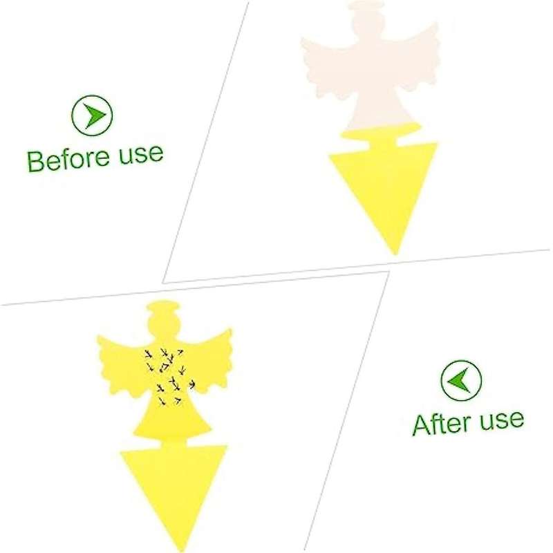 Thick Semi Insect Sticky Fungu Gnats Sticky Yellow Insect Sticky Trap Yellow Sticky Mosquito Trap Pl