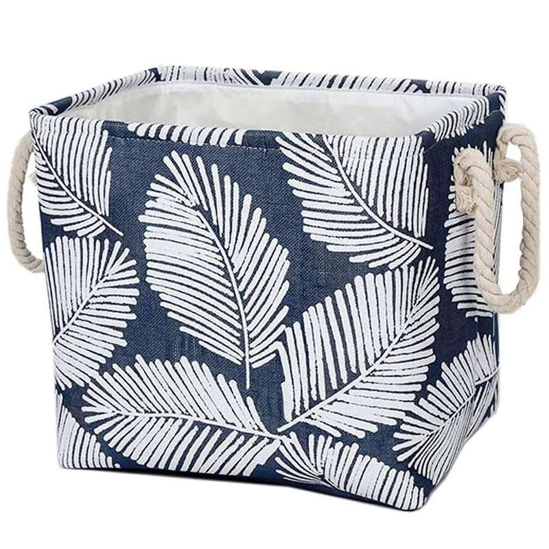 Thicken Foldable Storage Box Fabric EVA Storage Basket Home Clothes Toys Changeable Label Cartoon St