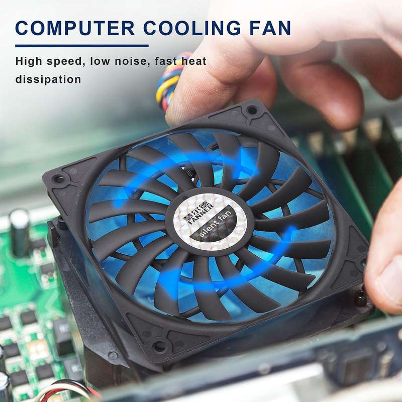 Thin 12mm Thickness 120X120X12mm 12V Computer Host Fan with Speed
