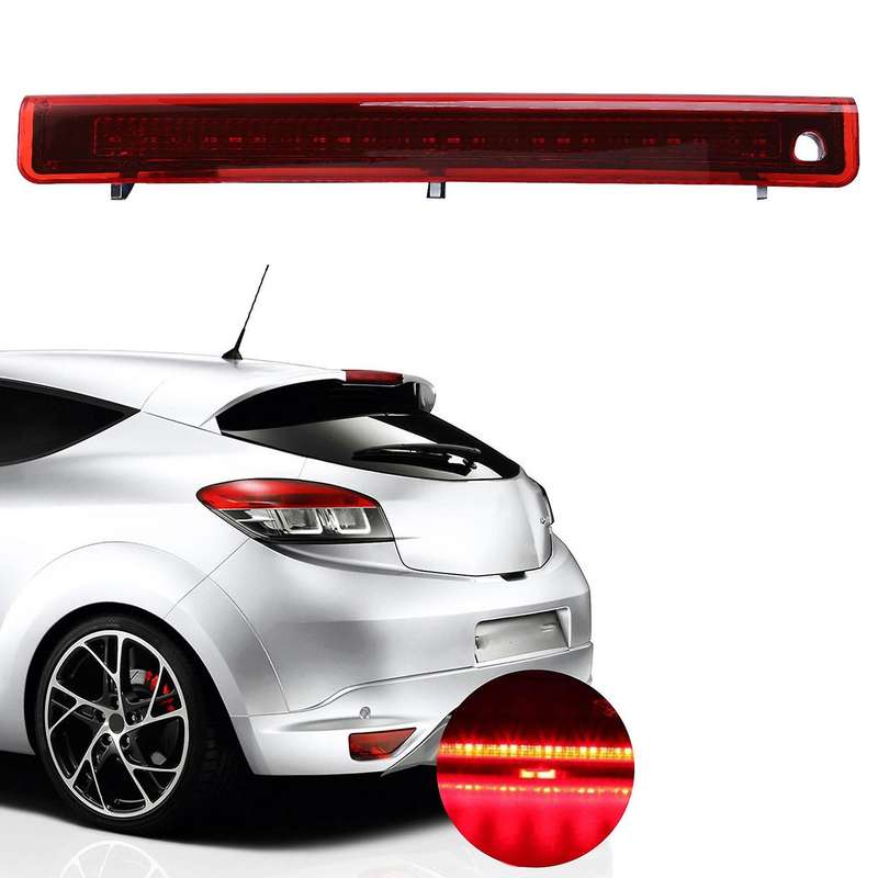 Third 3Rd Brake Light, LED Stop Lamp for Renault Megane Hatchback MK3 2008-2016 Rear Tail Light, Re