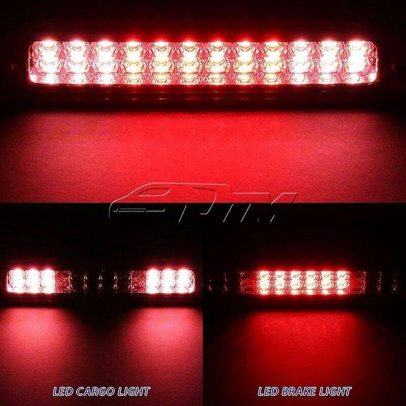 Third Brake Light LED 3Rd Brake Light High Mount Stop Light for Ram 1500/2500/3500 1994-2001 5507726