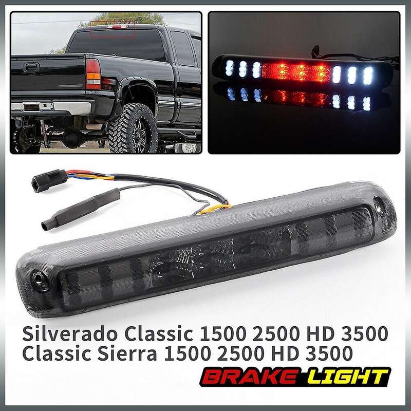 Third Brake Light LED Stop Tail Lamp High Mount Brake Light for 1999-2006 (Smoke)5978318