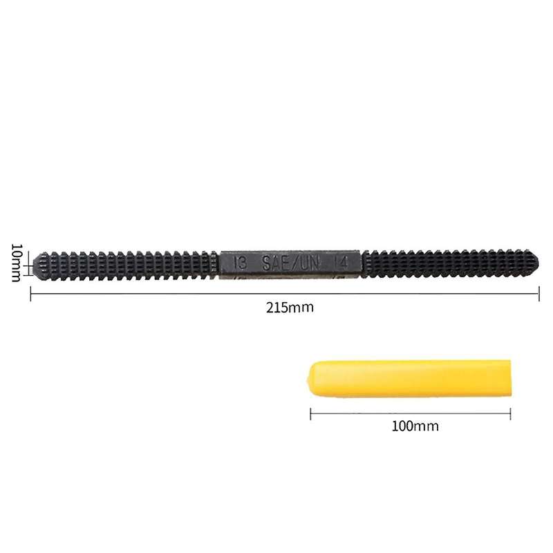 Thread Repair Restoration File for Riders Mechanics Pipe Bolt Teeth Correction Restoration Sae/un M
