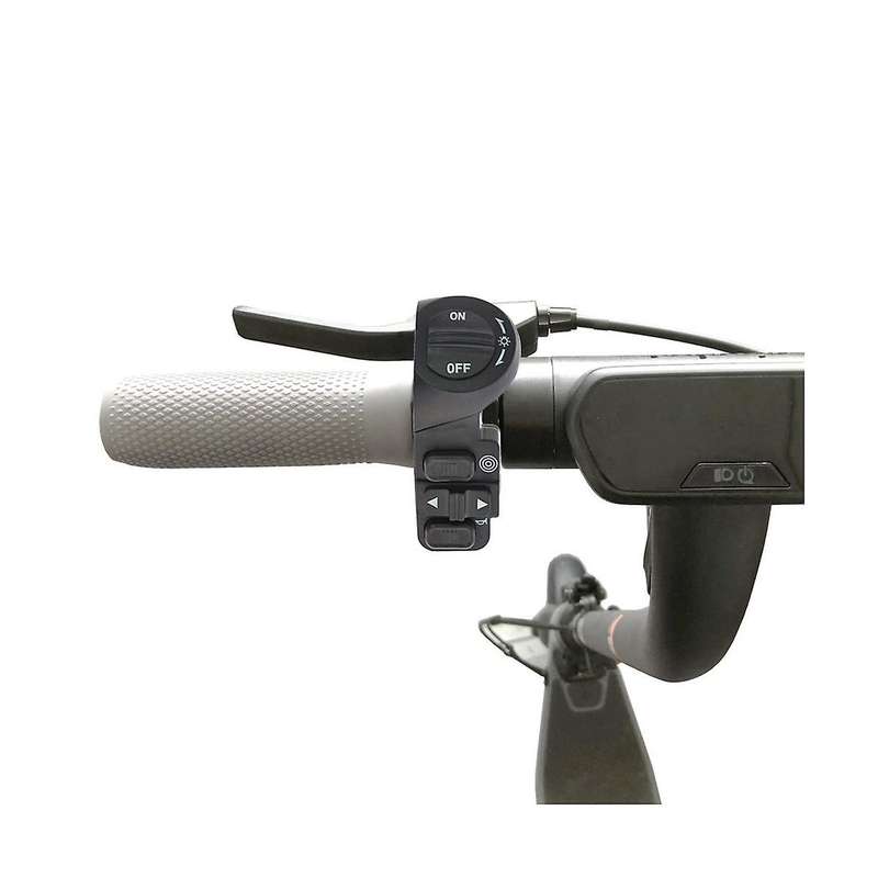 Three-In-One Switch Electric Bicycle Scooter Headlight Turn Signal Horn Control Button Self-Locking