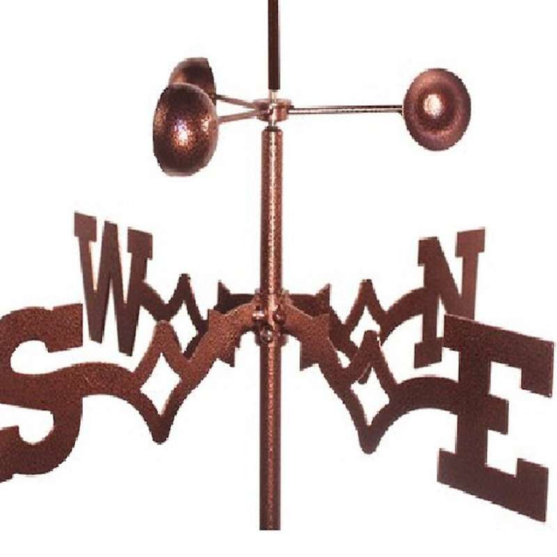 Three Weather Vane Stainless Steel Spray Paint Outdoor Rooftop Roof Ornaments