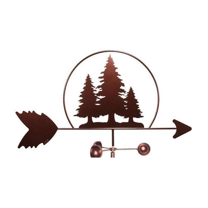Three Weather Vane Stainless Steel Spray Paint Outdoor Rooftop Roof Ornaments