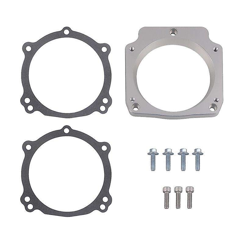 Throttle Body Truck Adapter - LS1 3 Bolt 92mm Intake Manifold to LS3 4 Bolt 102mm Throttle Body LM7