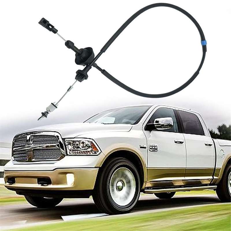 Throttle Body Valve Cable for Ram 2500 3500 1994-1998 0489-7406-AA 04897406AA 5.9L Inline 6 12 Valv