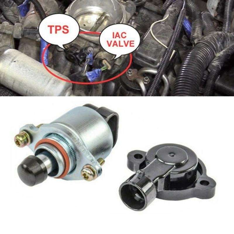 Throttle Position Idle Air Control Throttle Body Sensor & IAC Kit for LS1 15023180