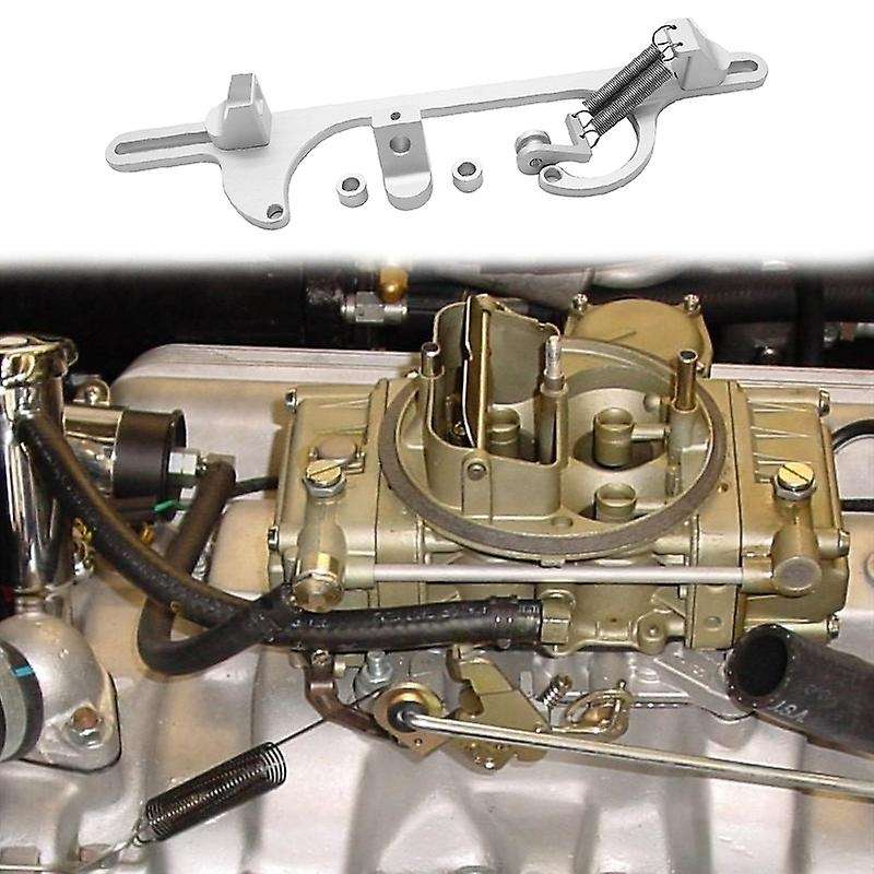Throttle Cable Bracket with Dual Return Springs Throttle Base Cable Car Accessories for 4150 4160 Ca