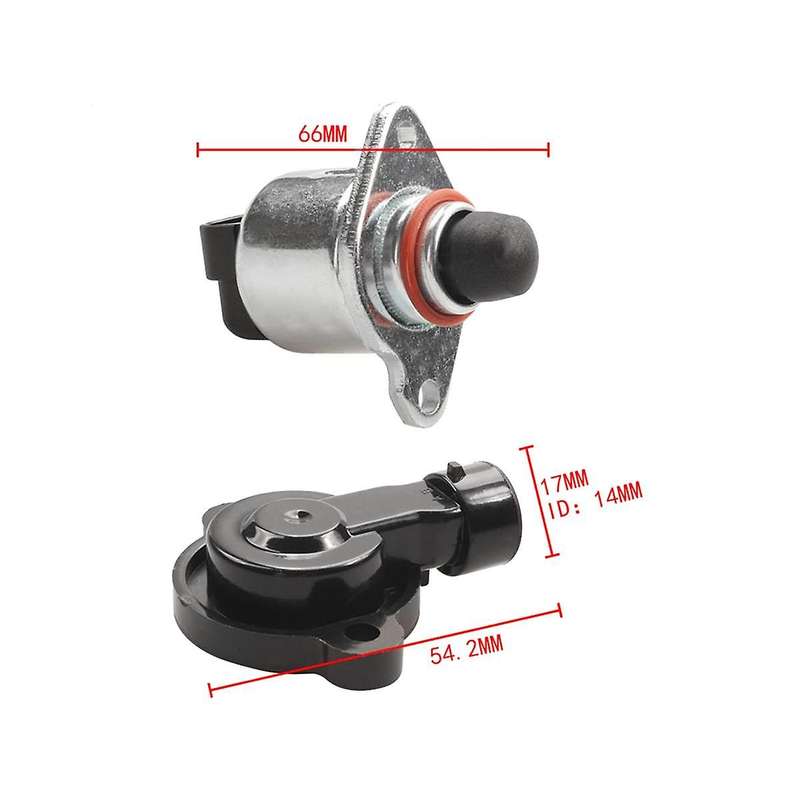 Throttle Position Sensor Kit & Idle Air Control Valve Set For