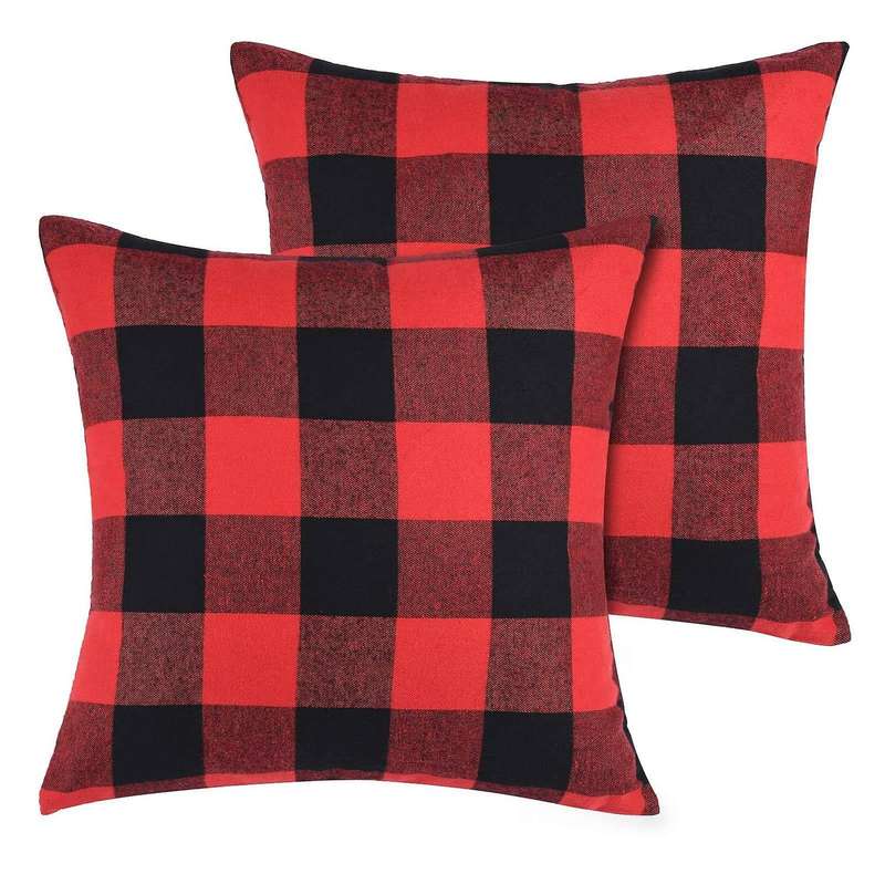 Throw Pillow Covers 18X18 Inches Pillow Cover Throw Pillow Covers Decorative Pillows Christmas Decor