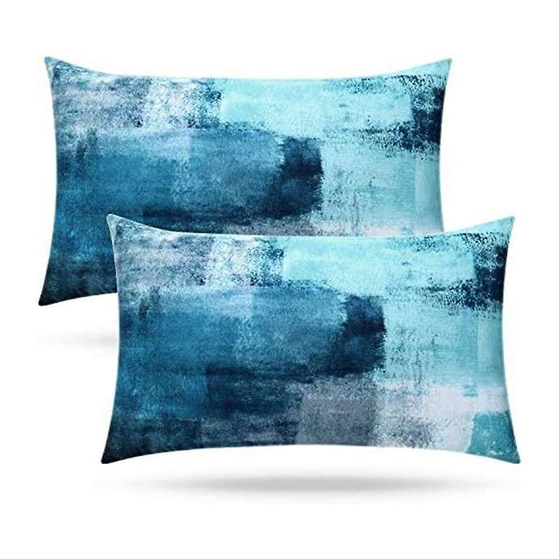 Throw Pillow Covers Abstract Art Artwork Cushion Cover Soft Contemporary Decorative Pillow Cases for