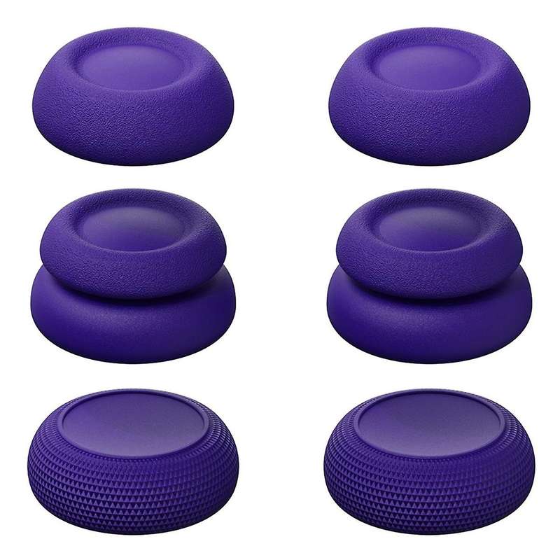 Thumb Grip Set Joystick Cap Thumbstick Cover for Portal Purple