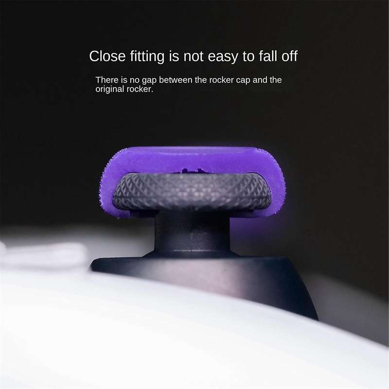 Thumb Grip Set Joystick Cap Thumbstick Cover for Portal Purple