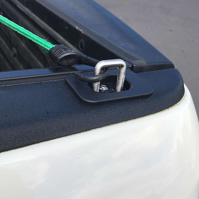 Tie Down Anchors Retractable Truck Bed Top Side D Ring for 1998-2014 F150 1999-2013 1995-2008 Ram,4