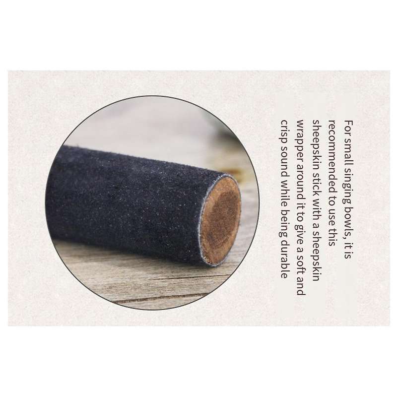 Tibetan Singing Bowl Accessories Buddhist Sound Bowl Rotating Stick Sound Bowl Hammer Classic Buddhi