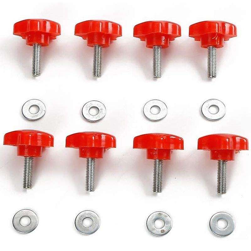 Thumb Screws Quick Removal Hardtop Bolts with 8 Tie Down Anchors for 1995-2019 Wrangler YJ JKU JLU 4