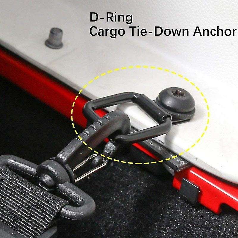Thumb Screws Quick Removal Hardtop Bolts with 8 Tie Down Anchors for 1995-2019 Wrangler YJ JKU JLU 4