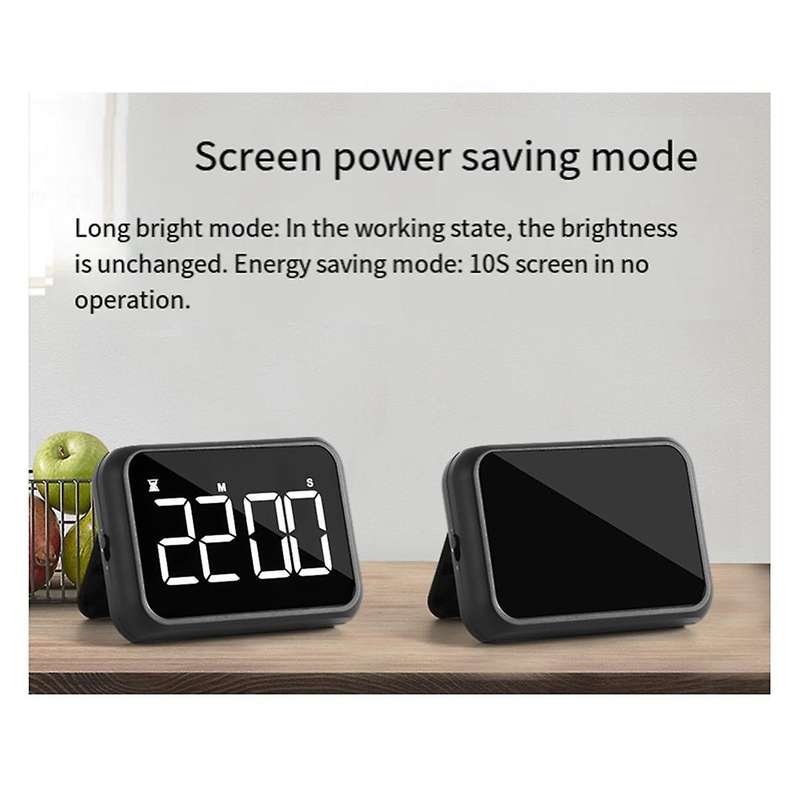 Timer for Kids, Kitchen , Digital Timer for Cooking, Magnetic Countdown Timer for Exercise, Study, O