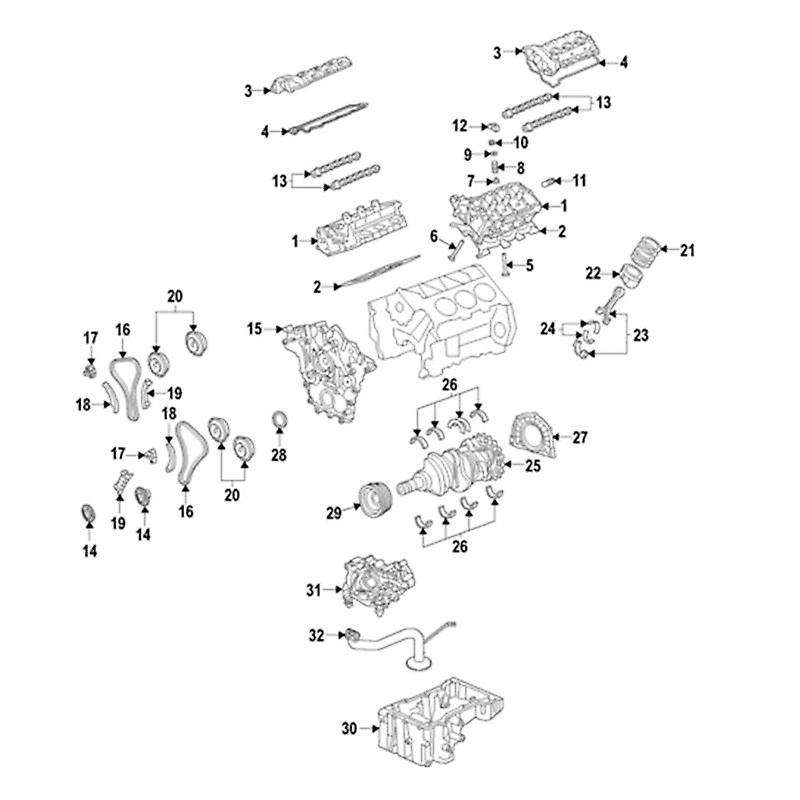 Timing Chain Kit for Expedition Navigator 3.5L 2017-2021 HL3Z6K255A, HL3Z6K255B,ML3Z6L266A, ML3Z6L26