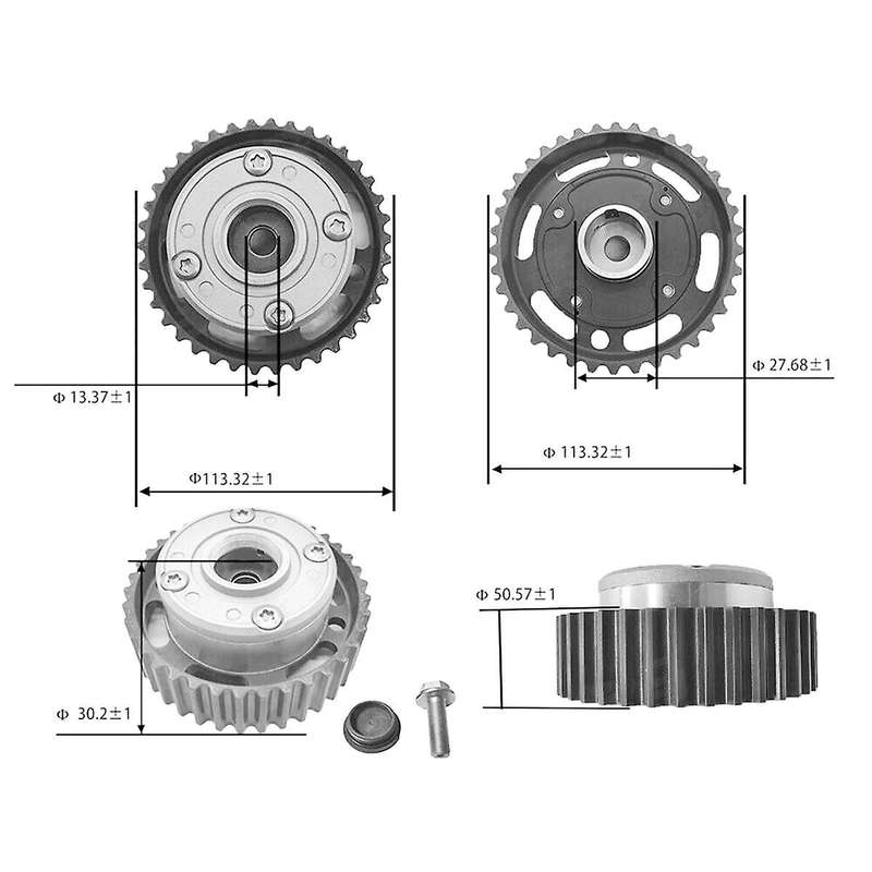 Timing Gear Phase Regulator Camshaft Sprocket 7701478459 for Iii Sport 2.0 16v 197/200ps