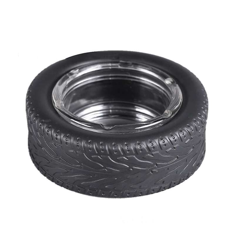 Tire Gift Fashion Tire Ashtray Glass Ashtray Cute Ashtray Home Funny Ashtrays