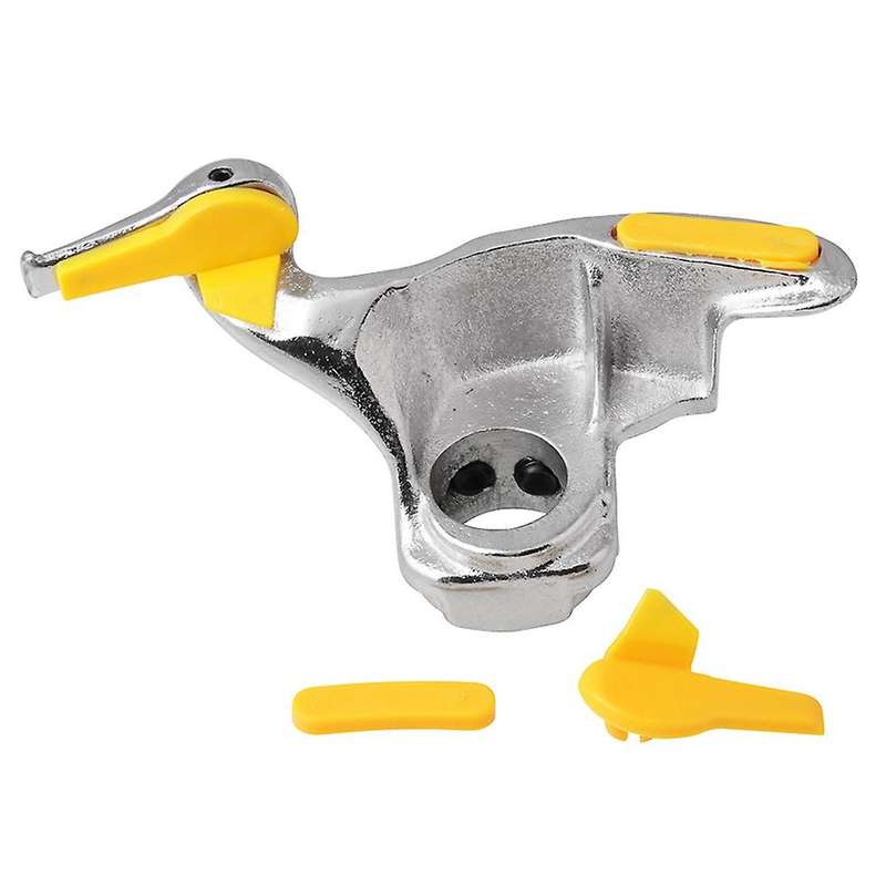 Tire Changer, Automobile Tire Changer Mount Demount Duck Head Tool with 1 Pair Rim Protector for Rep