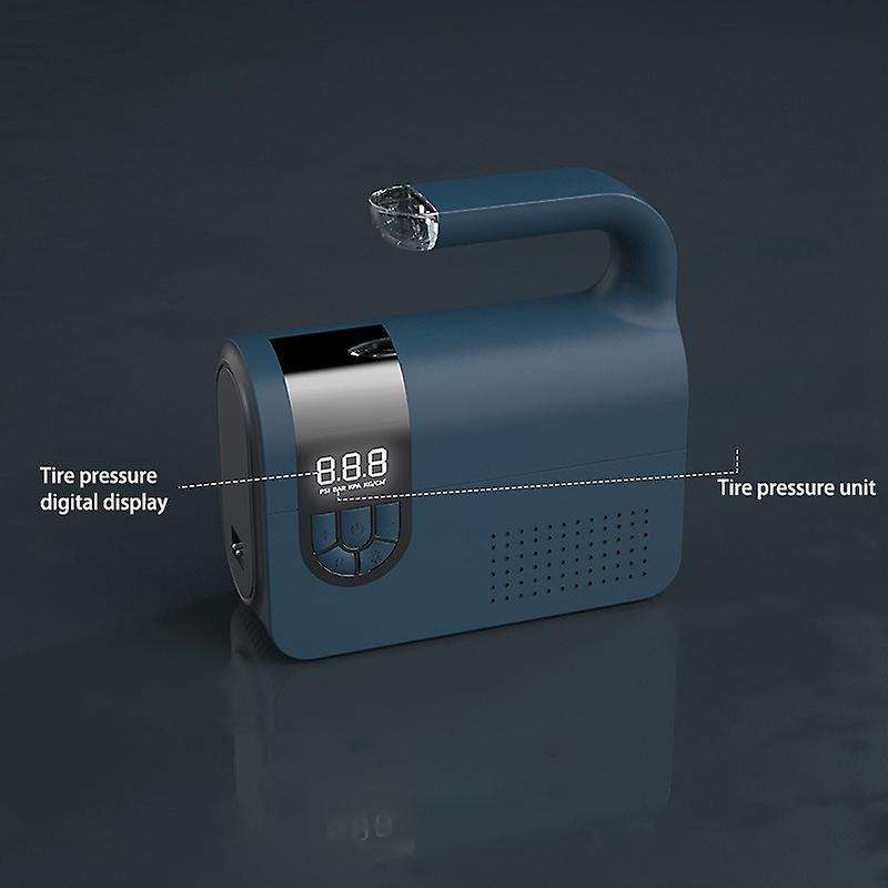 Tire Inflator for Car 12V DC Portable Air Compressor for Car Tires with Led Light Digital Air Pump f