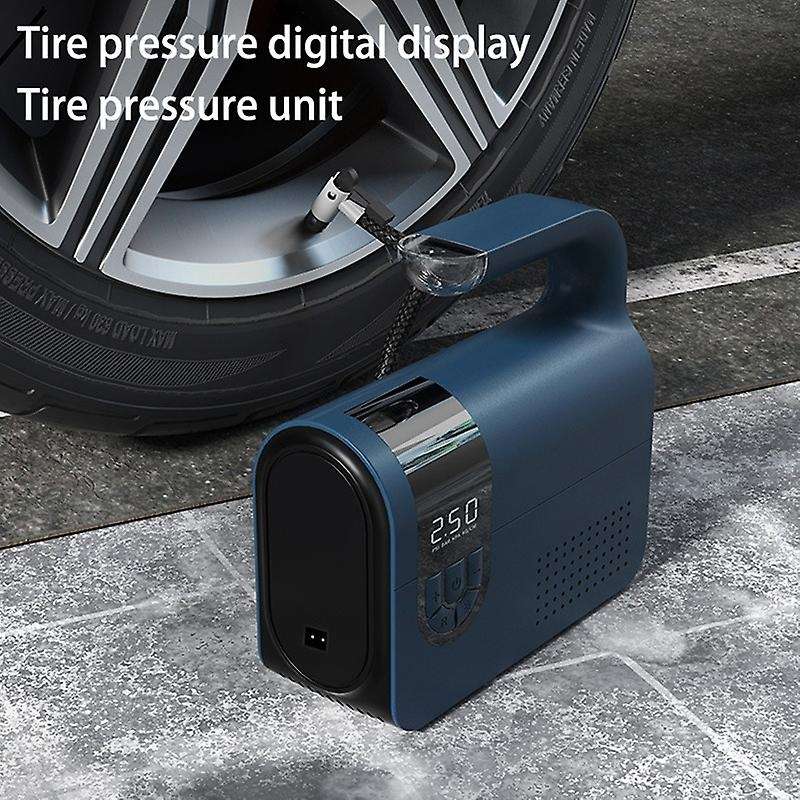 Tire Inflator for Car 12V DC Portable Air Compressor for Car Tires with Led Light Digital Air Pump f