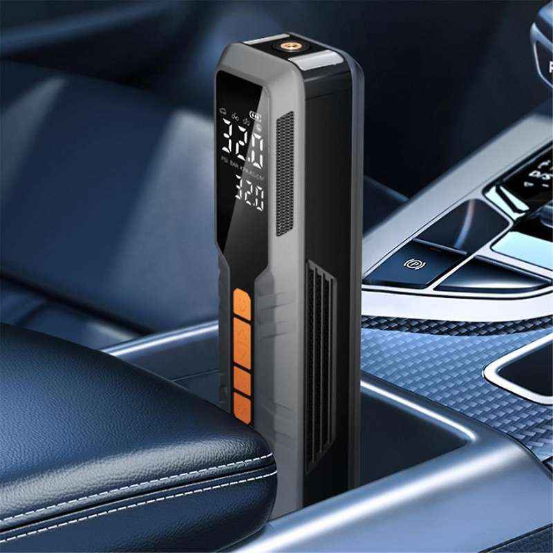 Tire Inflator Portable Air Compressor Electric Cordless Air Pump with Emergency Light,Sensor Accurat
