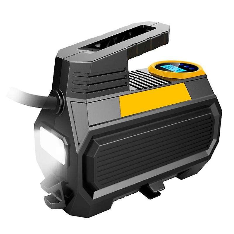 Tire Inflator Portable Tire Pump for DC12V with Digital Pressure Gauge (150 PSI) Emergency Flashligh