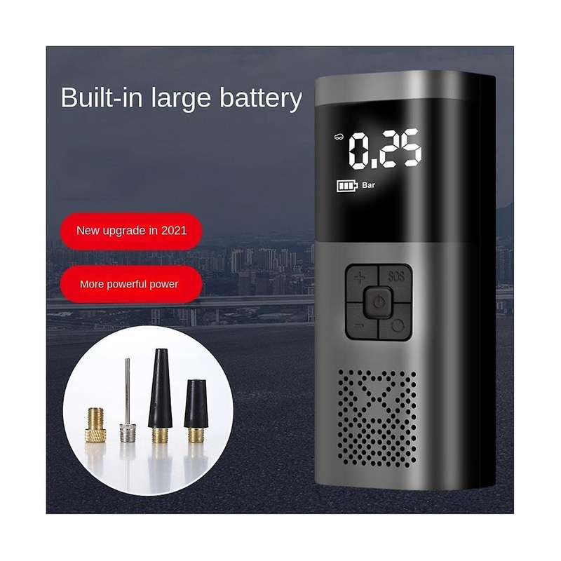 Tire Inflator Portable Tire Inflator Portable Air Pump Smart Digital Inflatable Pump for Car Boat Bi