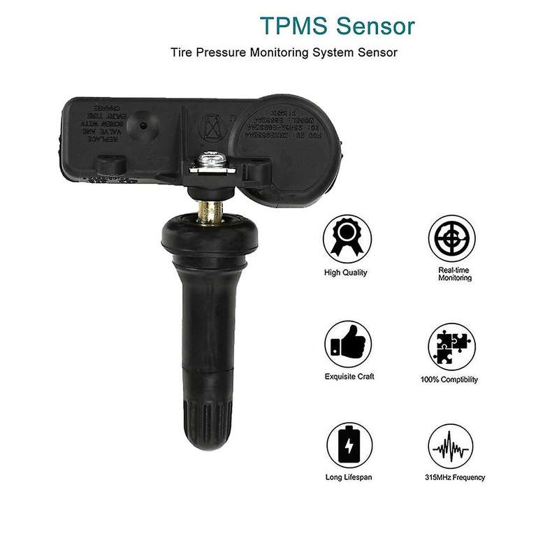Tire Pressure Monitoring System Sensor for F250 F350 Focus MKS Navigator Mercury Mariner 9L3Z-1A189-