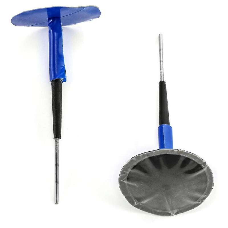 Tire Repair Patch Plug, 1 7/16Inch X 3/16Inch Dipped Stem, Pack Of 24